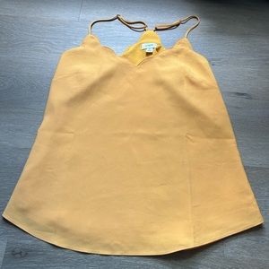 JCrew Small Yellow Tank Top
